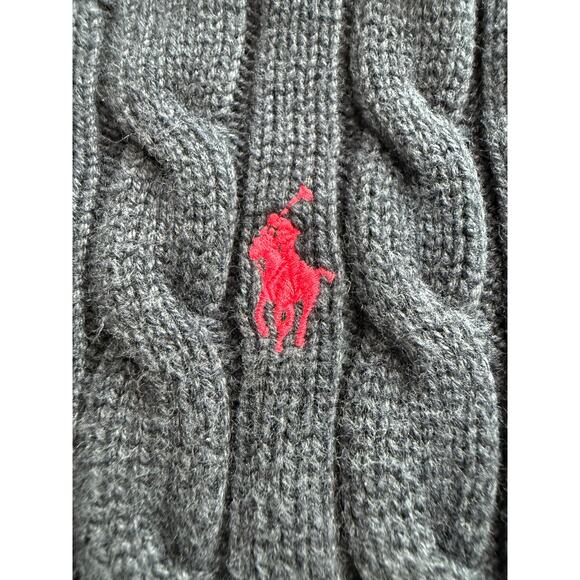 Ralph Lauren Navy‎ Sweater Girls Infants Size 9 Months 100Cotton - Picture 2 of 8